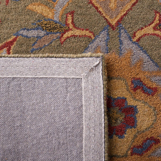 Safavieh Heritage HG653B Green / Yellow Area Rug Backing