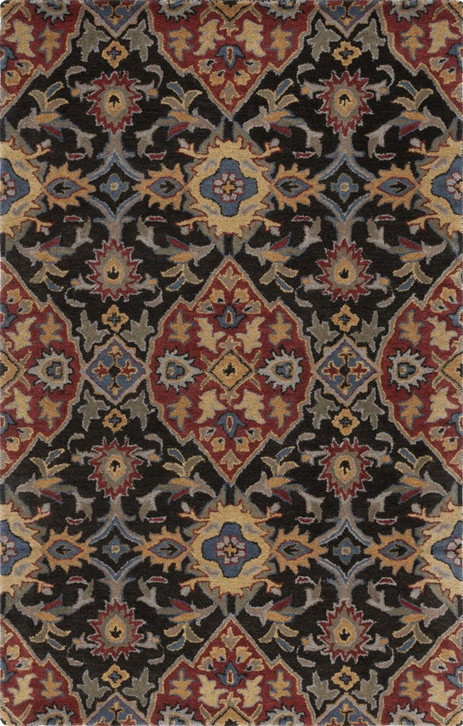 Safavieh Heritage HG653H Charcoal / Red Area Rug main image