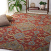 Safavieh Heritage HG653Q Red / Green Area Rug Room Scene Feature