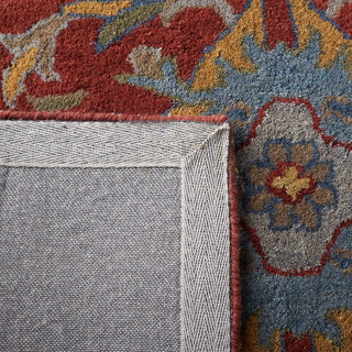 Safavieh Heritage HG653Q Red / Green Area Rug Backing