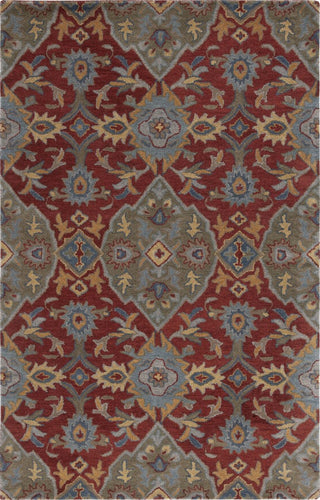 Safavieh Heritage HG653Q Red / Green Area Rug main image