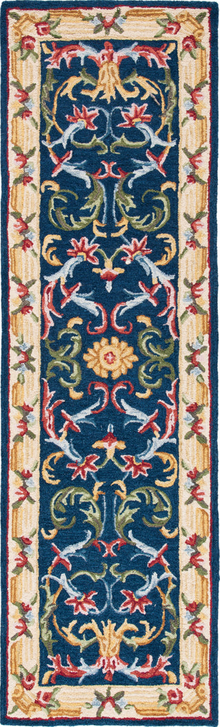 Safavieh Heritage 657 Navy/Ivory Area Rug Runner