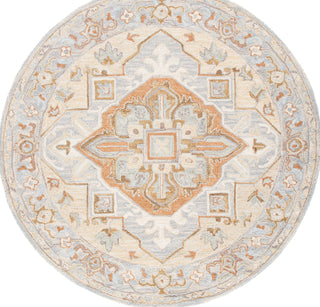 Safavieh Heritage HG920B Beige / Grey Area Rug Round