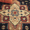 Safavieh Heritage HG929N Navy / Red Area Rug Detail