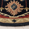 Safavieh Heritage HG929N Navy / Red Area Rug Detail