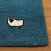 Safavieh Himalaya HIM451M Blue Area Rug Detail