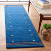 Safavieh Himalaya HIM563M Blue Area Rug Room Scene Feature