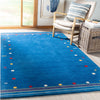 Safavieh Himalaya HIM563M Blue Area Rug Room Scene Feature