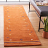 Safavieh Himalaya HIM563P Rust Area Rug Room Scene Feature