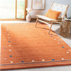 Safavieh Himalaya HIM563P Rust Area Rug Room Scene