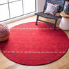 Safavieh Himalaya HIM596Q Red Area Rug Room Scene