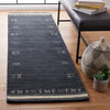 Safavieh Himalaya HIM597H Charcoal Area Rug Room Scene Feature