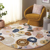 Safavieh Chelsea HK213A Ivory / Pink Area Rug Room Scene Feature