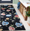 Safavieh Chelsea HK220Z Black / Red Area Rug Room Scene