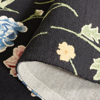 Safavieh Chelsea HK220Z Black / Red Area Rug Fold