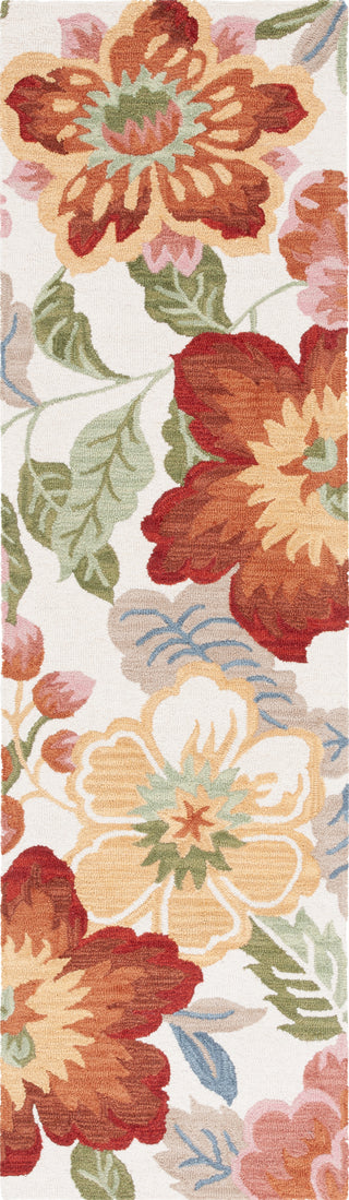 Safavieh Chelsea HK225A Ivory / Pink Area Rug Runner