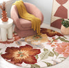 Safavieh Chelsea HK225A Ivory / Pink Area Rug Room Scene Feature