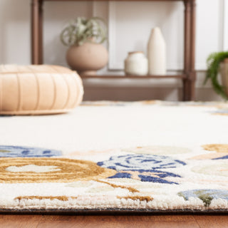 Safavieh Chelsea HK292A Ivory / Blue Area Rug Detail