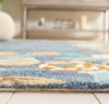 Safavieh Chelsea HK292M Blue / Ivory Area Rug Detail