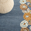 Safavieh Chelsea HK292M Blue / Ivory Area Rug Detail