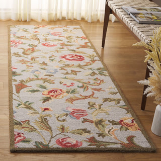 Safavieh Chelsea HK310W Ivory / Sage Area Rug Room Scene Feature