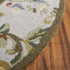 Safavieh Chelsea HK310W Ivory / Sage Area Rug Detail