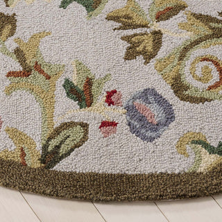 Safavieh Chelsea HK310W Ivory / Sage Area Rug Detail