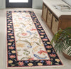 Safavieh Chelsea HK313A Ivory / Black Area Rug Room Scene Feature