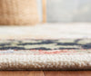 Safavieh Chelsea HK313A Ivory / Black Area Rug Detail