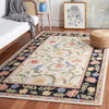 Safavieh Chelsea HK313A Ivory / Black Area Rug Room Scene Feature