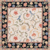 Safavieh Chelsea HK313A Ivory / Black Area Rug Square