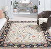 Safavieh Chelsea HK313A Ivory / Black Area Rug Room Scene Feature