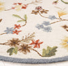 Safavieh Chelsea HK322A Ivory / Green Area Rug Detail