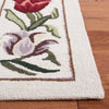 Safavieh Chelsea HK335A Ivory / Green Area Rug Detail