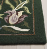 Safavieh Chelsea HK335Y Green / Pink Area Rug Detail