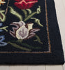 Safavieh Chelsea HK335Z Black / Pink Area Rug Detail