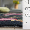 Safavieh Chelsea HK335Z Black / Pink Area Rug Detail