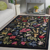 Safavieh Chelsea HK335Z Black / Pink Area Rug Room Scene Feature