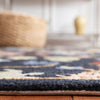 Safavieh Chelsea HK336Z Black / Red Area Rug Detail