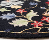 Safavieh Chelsea HK336Z Black / Red Area Rug Detail