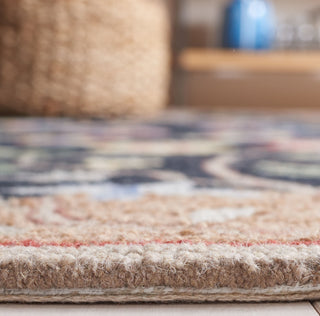 Safavieh Chelsea HK337Z Black / Brown Area Rug Detail