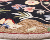 Safavieh Chelsea HK337Z Black / Brown Area Rug Detail