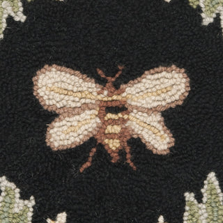 Safavieh Chelsea HK55B Black Area Rug 