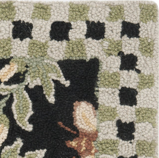 Safavieh Chelsea HK55B Black Area Rug 