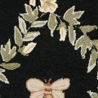 Safavieh Chelsea HK55B Black Area Rug 