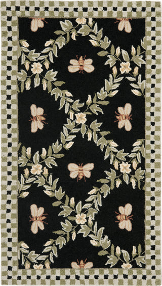 Safavieh Chelsea HK55B Black Area Rug Main
