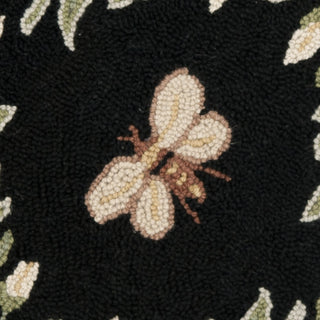 Safavieh Chelsea HK55B Black Area Rug 