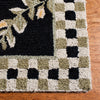 Safavieh Chelsea HK55B Black Area Rug Detail