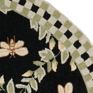 Safavieh Chelsea HK55B Black Area Rug 