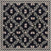 Safavieh Chelsea HK55B Black Area Rug Square